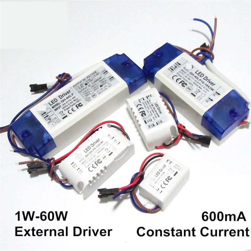 سائق LED 600mA معامل طاقة عالي معزول للإضاءة لـ 3-4 مصابيح LED بقوة 3 واط - Image 2